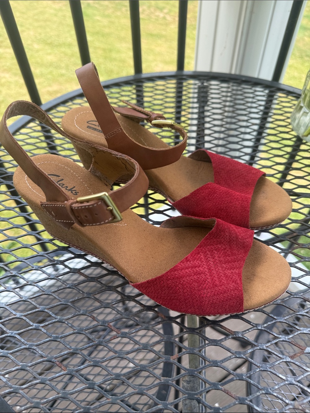 Clarks Helio Jet, Strap Wedges